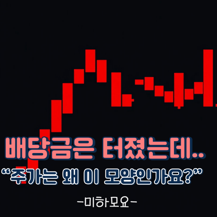 키움증권 배당금 터졌는데... 왜 주가는 오히려 떨어질까요?