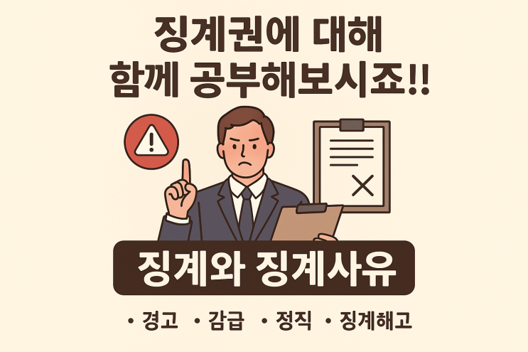  (인사관리) 징계권은 어느 경우에 어떻게 사용할 수 있을까?