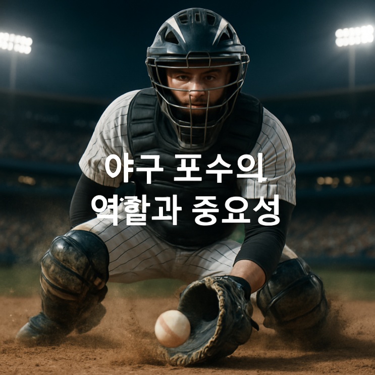 야구 포수의 역할과 중요성, 왜 가장 어려운 포지션일까?