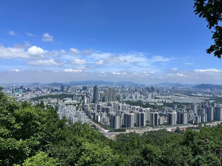  [다이어터 일상] 대모산 구룡산 등산 여의도 온미동 개포동 맛집 리애