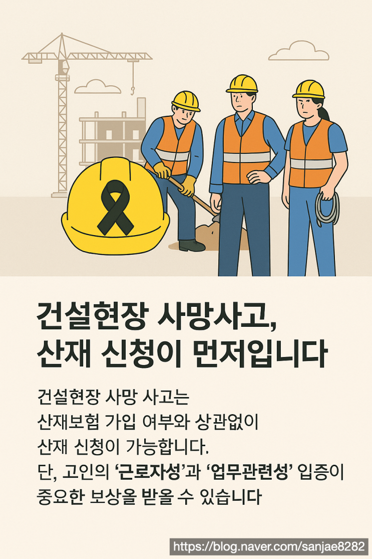  건설 현장 사망사고 발생 시 유족이 꼭 알아야 할 산재보상과 손해배상 절차