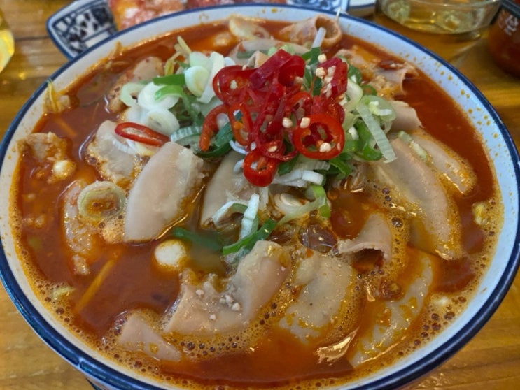  강남역 땀땀에서 곱창쌀국수
