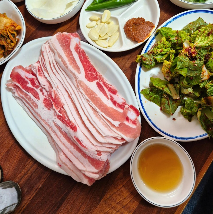 부산 용호동 노포 고기집 3000원 삼겹살 본토식당