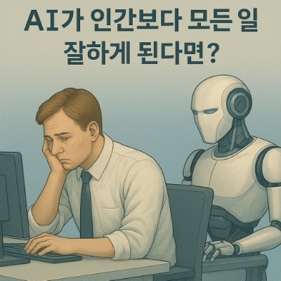  AI가 인간보다 모든 일을 잘하게 된다면? 후노동 사회