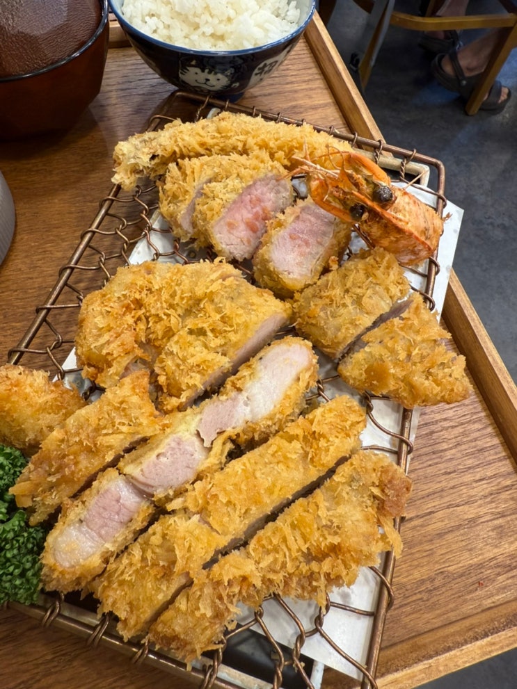  [리애] 구룡역 개포동 돈까스 맛집 매봉 프리미엄 일식돈까스 대모산 등산 맛집