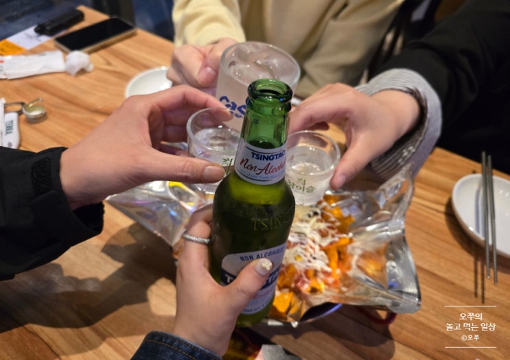  [화성 동탄 술집] 백스비어 동탄센트럴파크점 / 도리토스 타코, 먹태구이 , 칭따오 논알콜릭 추천
