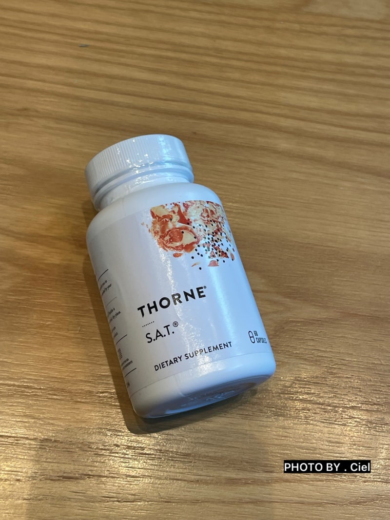 [간영양제 추천 , THORNE SAT 쏜 리서치 ] 내돈내산으로 리뷰하는 3통째 먹고있는 찐 애정템