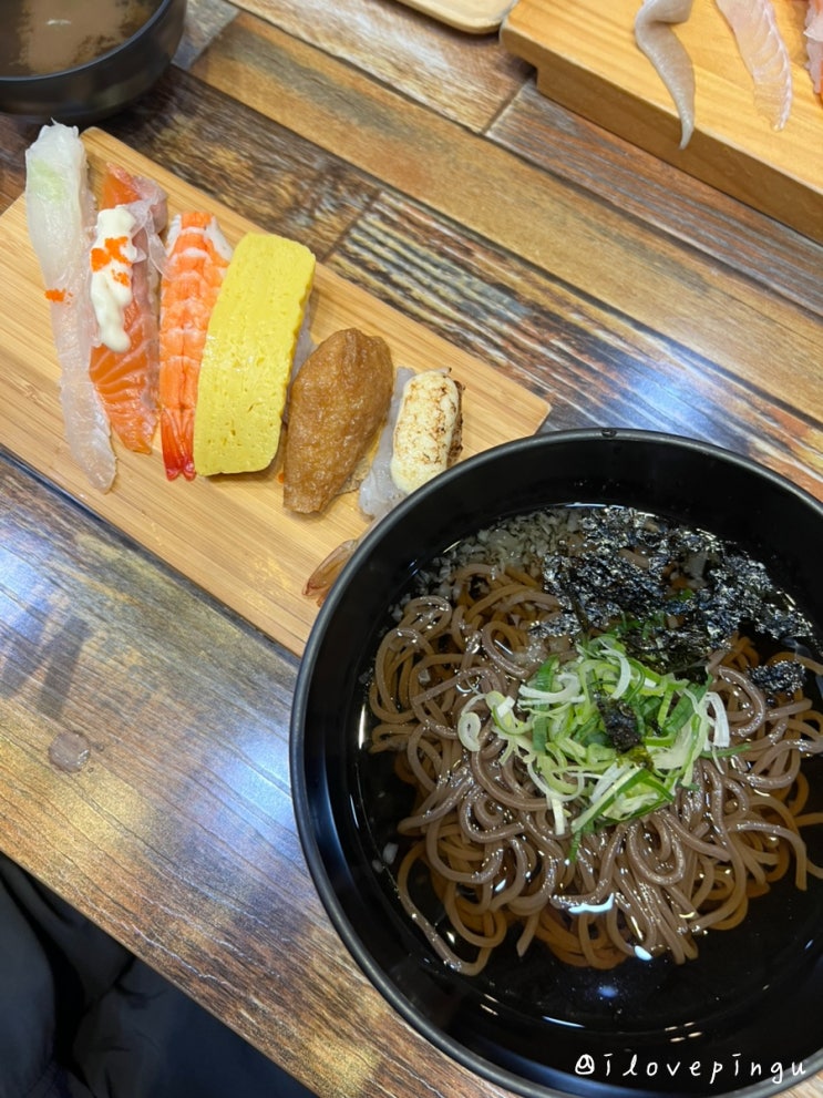  루원시티 맛집 만원 한 장으로 즐길 수 있는 가성비 런치 정식 초밥 스시하나