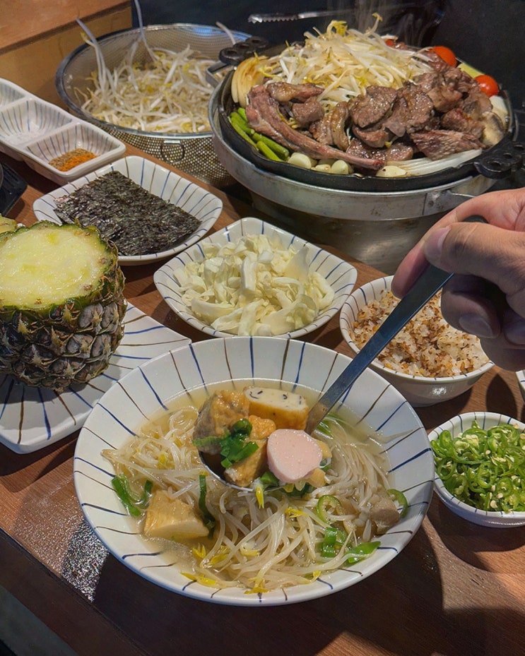  청년양고기 평리점, 직접 구워주는 양갈비 맛보기! 광코