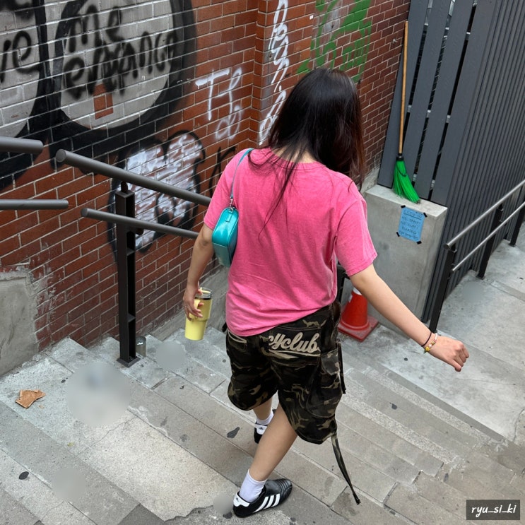  팬시클럽 카고 버뮤다 팬츠 반바지 선물 후기