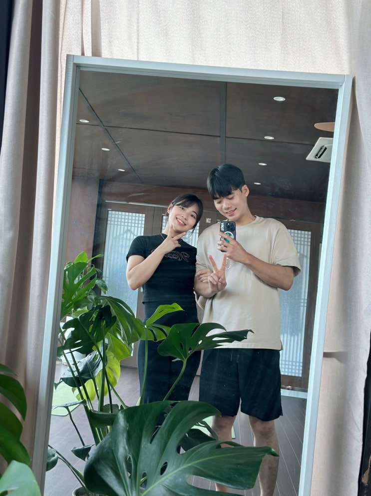  강아지와 함께하는 상왕십리 임산부요가 추천 오옴요가스튜디오 내돈내산