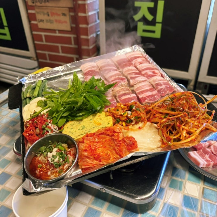  성수 삼겹살 잠수교집 성수직영점 웨이팅 후기, 주차 정보