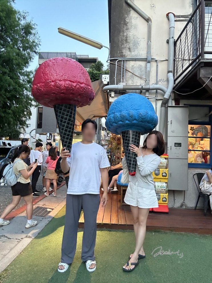  대만 타이중 여행, 간단히 구경거리, 먹거리 좋은 심계신촌