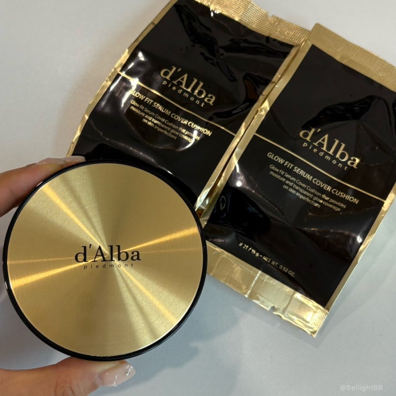 달바 dAlba 글로우 핏 세럼 커버 쿠션 및 하프 에어홀 퍼프 후기