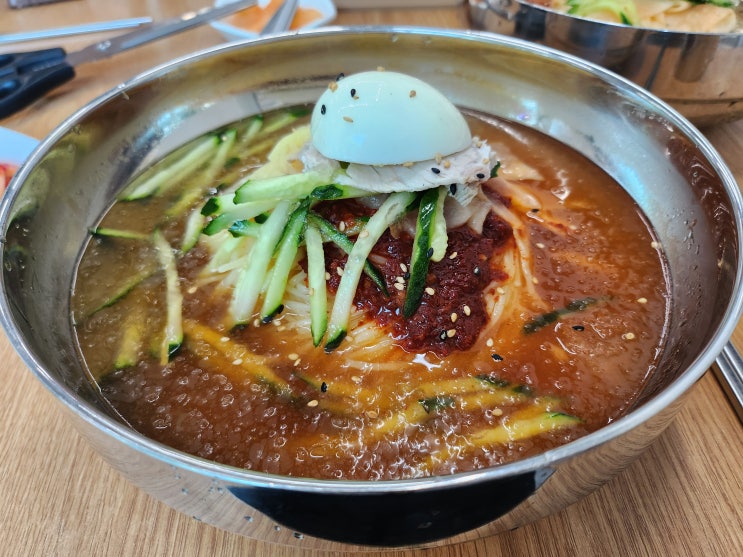  경주 시원깔끔한 밀면맛집 부산밀면옛날돈까스7412