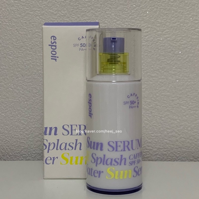 [기초/선크림] 에스쁘아 워터 스플래쉬 선세럼 SPF50+