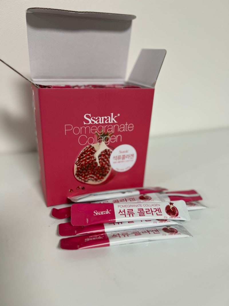 여자에게 좋은 맛있는 이너뷰티 싸락 석류 콜라겐 스틱