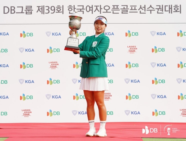 <b>이동은</b>, 메이저대회 DB그룹 한국 여자오픈에서 생애 첫 승