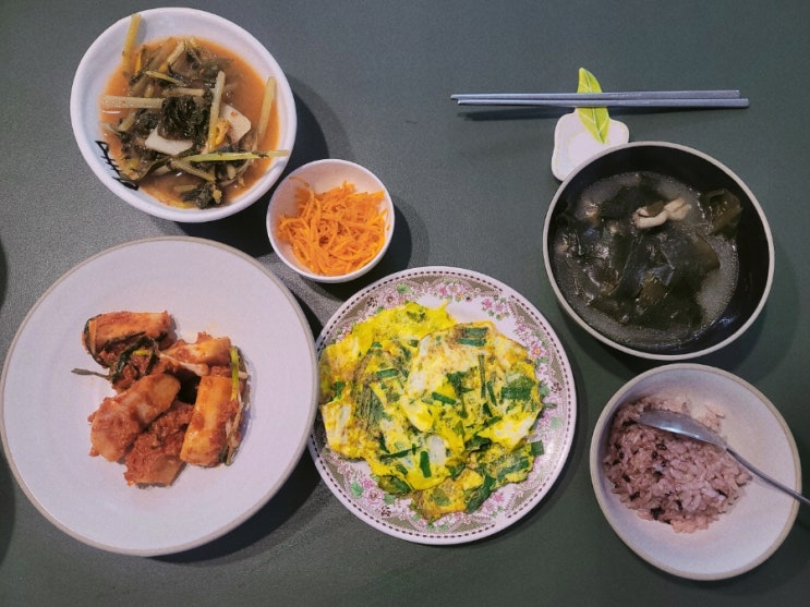  기장 산모미역! 깔끔하면서도 진국 미역국을 만들수 있다