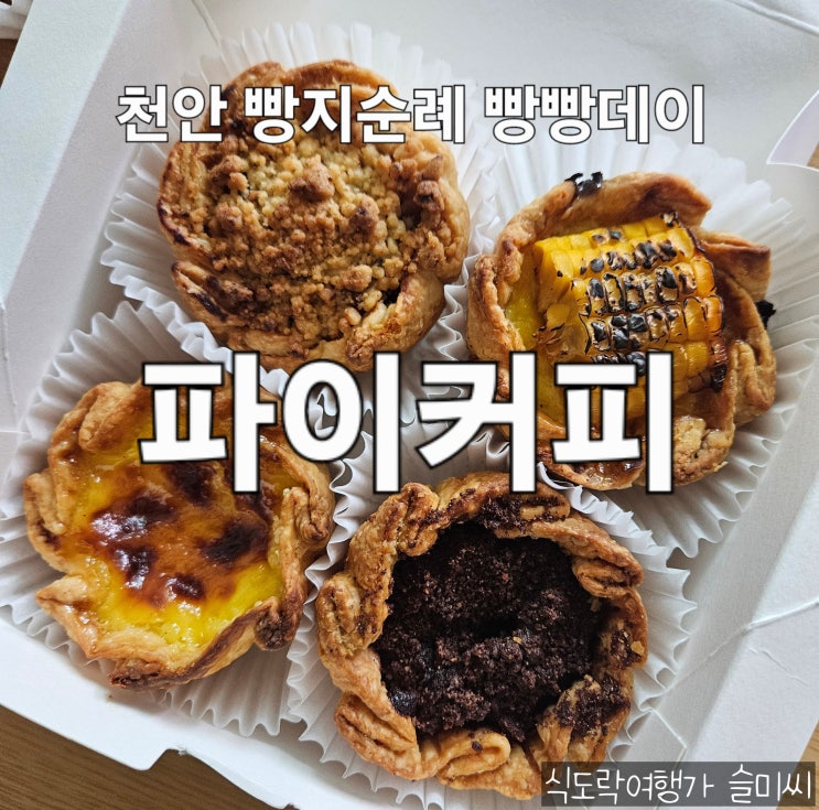  2025 천안 빵지순례 빵빵데이 단대호수 안서동 카페 파이커피 후기