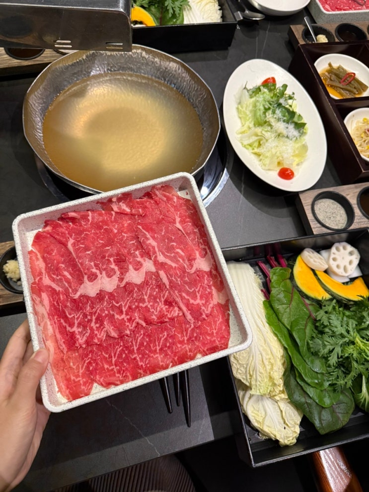  [고청담 여의도점] 여의도 고급스러운 소고기 프라이빗 룸식당 샤브샤브 맛집 회식추천