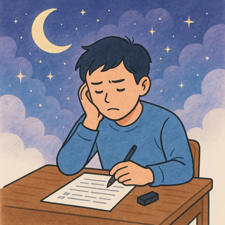  시험 보는 꿈 해몽 | 준비·불안·성취욕의 심층 분석