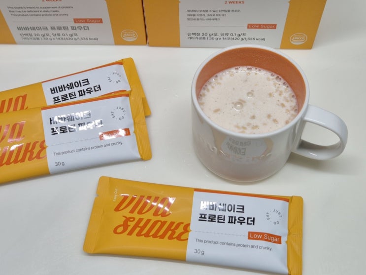  분리유청단백질로 속편한 여자프로틴 보령 비바쉐이크