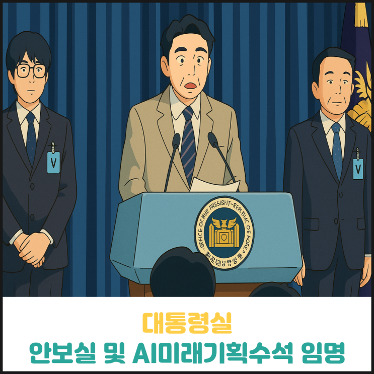 대통령실 국가안보실 차장 및 AI미래기획수석 인사 대통령실 국가안보실 차장 및 AI미래기획수석 인사