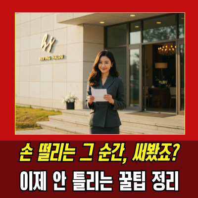  축의금봉투작성법, 실수 없이 센스 있게 쓰는 법