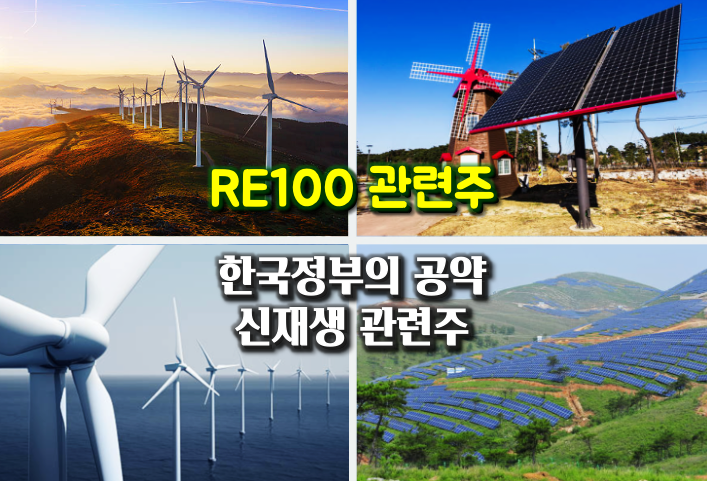 한국 정부 RE100 공약 환영, 한국과 협력 하겠다...신재생 관련주
