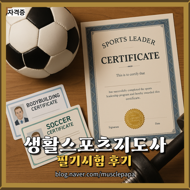 생활스포츠지도사 2급 도전기｜필기시험 후기