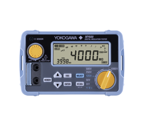  YOKOGAWA MY600 요코가와  소개: 절연저항계로 전기 안전을 강화하세요!