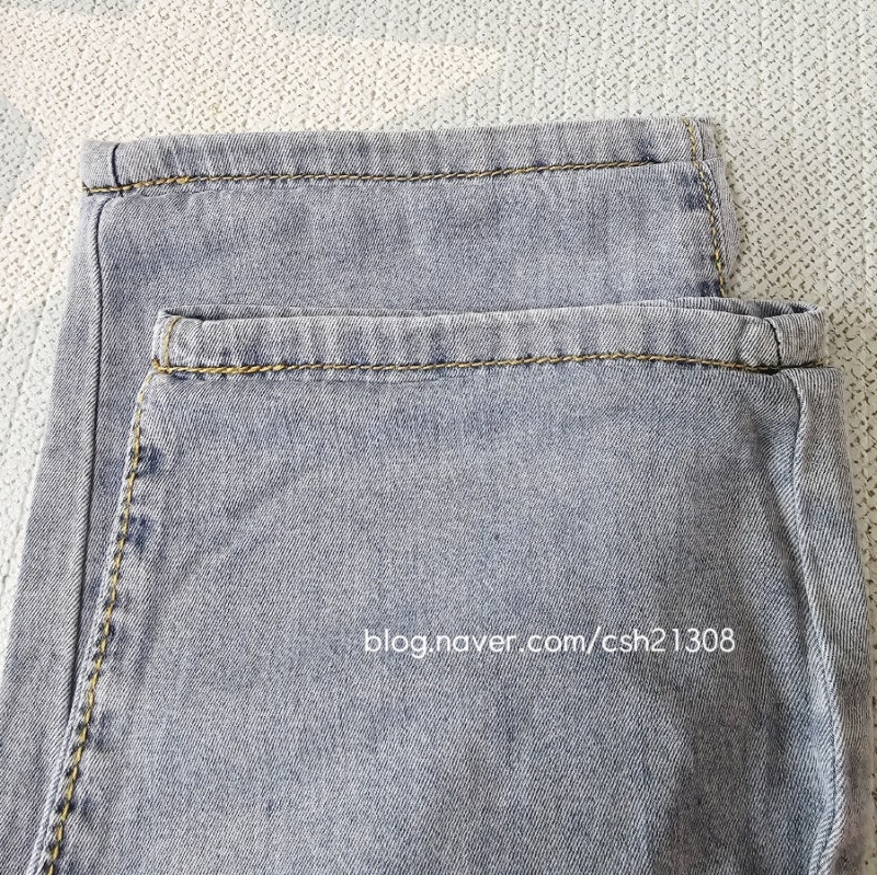 셀프로 해보는 바지단 줄이기