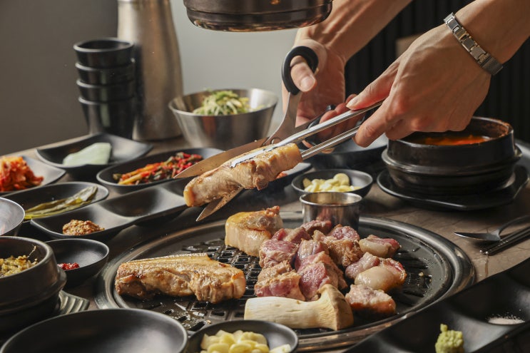  노형오거리 맛집 귀한 흑돼지를 맛본 고기역