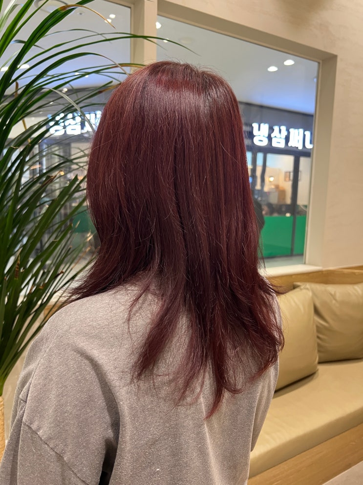 [주안미용실 고정현헤어 아인애비뉴점] 염색 하나로 분위기 반전! 기양 디자이너 후기