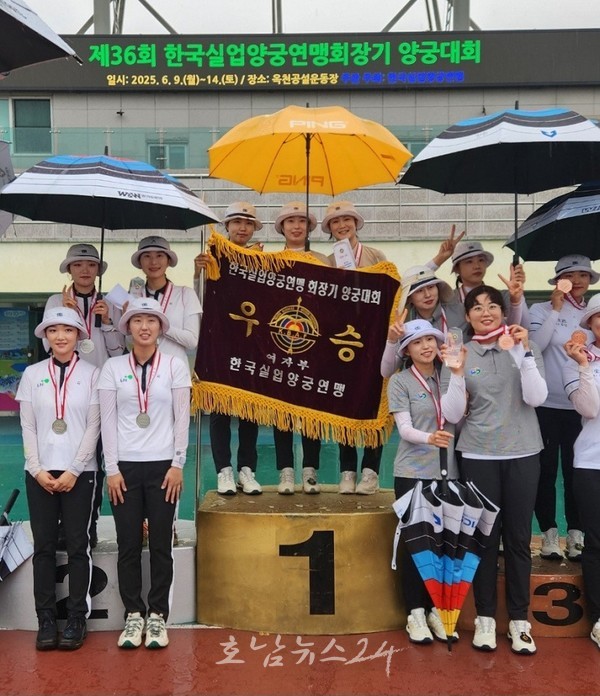  순천시청 양궁팀, 제36회 한국실업양궁연맹 회장기 단체전‧개인전 금메달 석권!