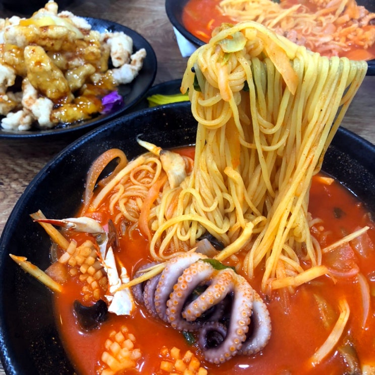  인천논현짬뽕맛집 차우마 짜장면 탕수육까지 갓벽