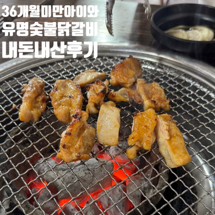  [가평] 유명숯불닭갈비 36개월미만아이와 내돈내산후기
