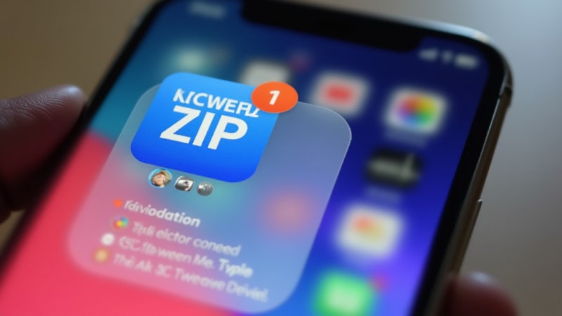 아이폰 zip 파일 압축해제, 기본 앱으로 간단하게 하는 방법