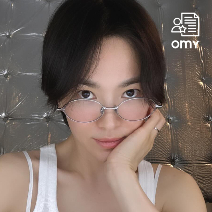 송혜교 안경 초경량 빅사이즈 안경테 정보 알아봤어요