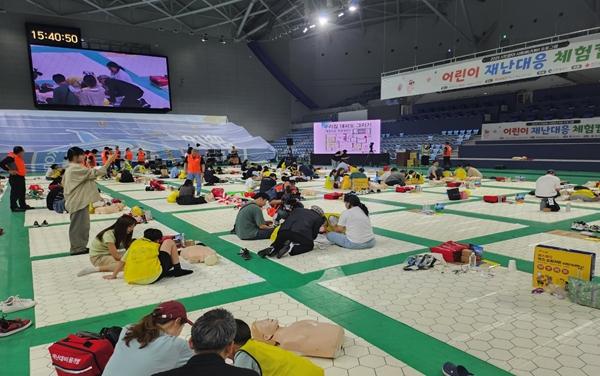 인천시, 2025 어린이 재난대응 체험캠프 성황리 개최