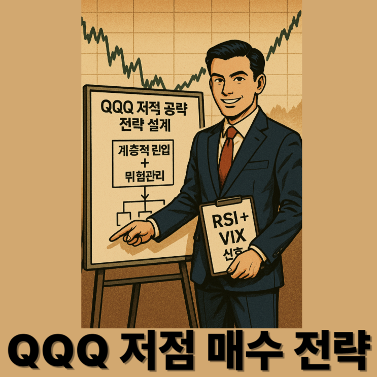  QQQ 저점 공략 전략 설계: 계층적 진입과 위험관리
