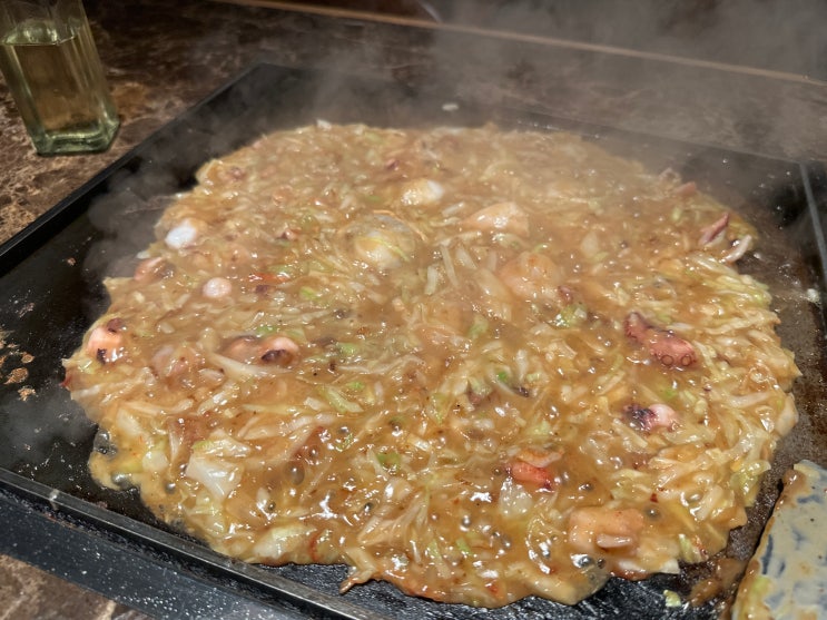  일본 도쿄 맛집 추천 시부야 몬자야끼모헤지
