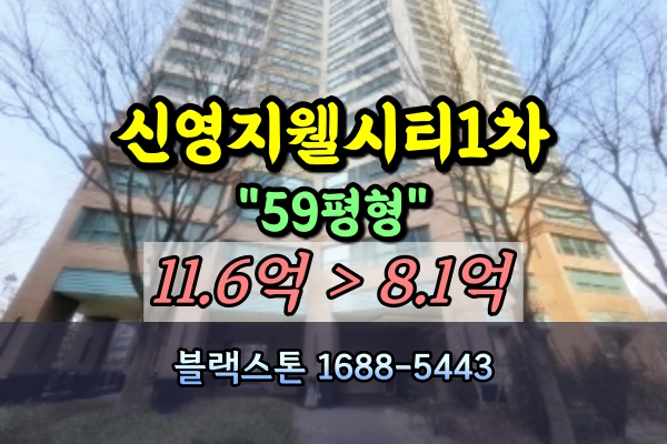  신영지웰시티1차 경매 59평 [2024타경64716]