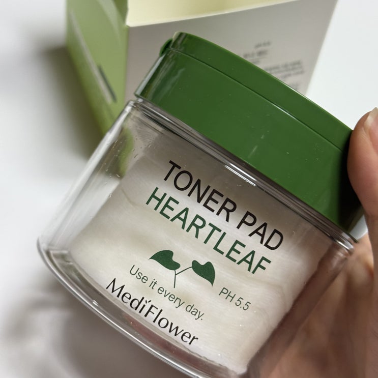  진정토너패드 추천 메디플라워 heartleaf 어성초 토너패드