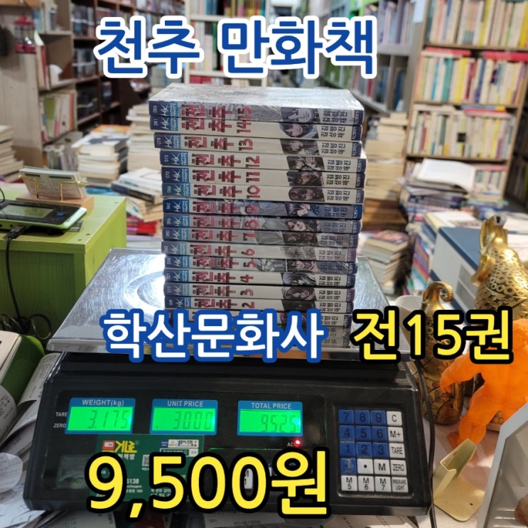  천추 만화책 김병진 그림, 김성재 글 학산문화사 전 15권 9,500원 판매 해킹코믹스 만화 완결 세트 서울 헌책방 중고책 대여 및 팝니다 삽니다