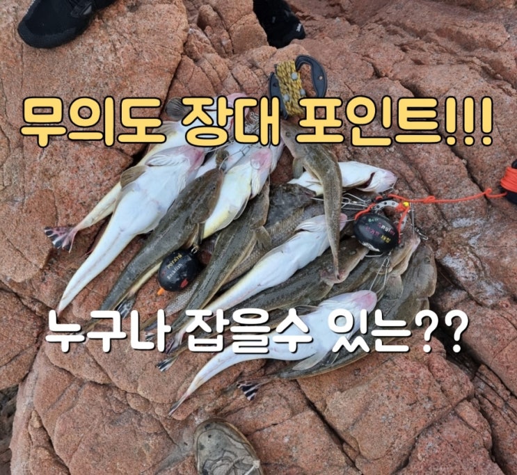  서울근교 무의도 장대낚시 포인트 요기