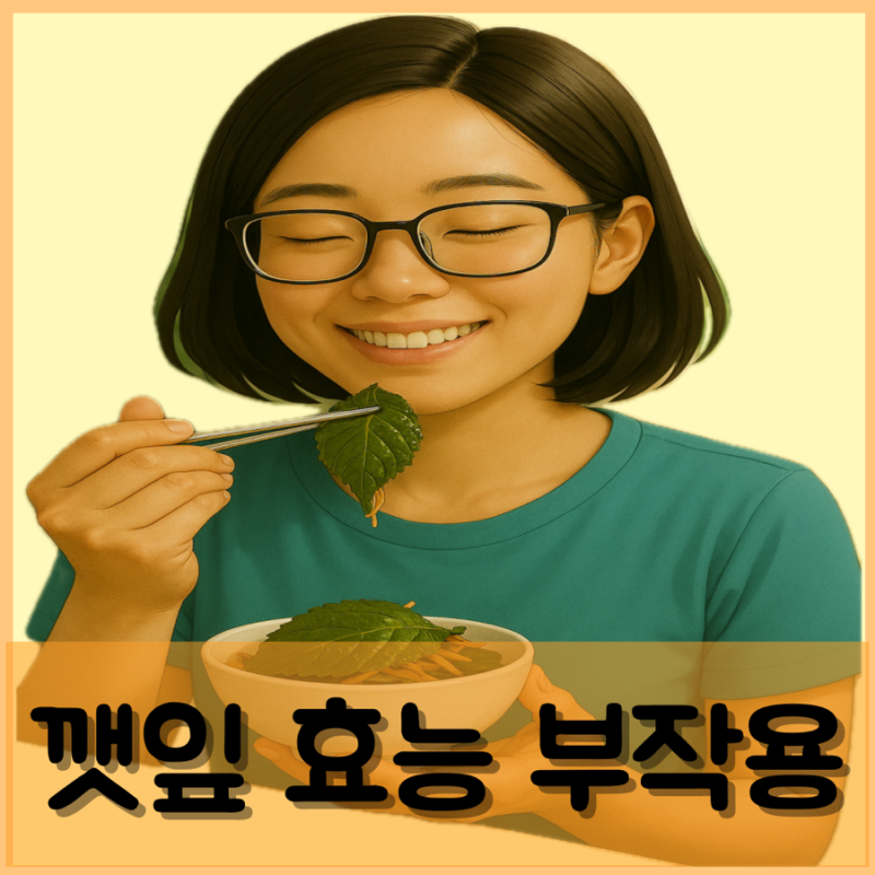 깻잎 효능 부작용 권장 섭취량 고르는 법