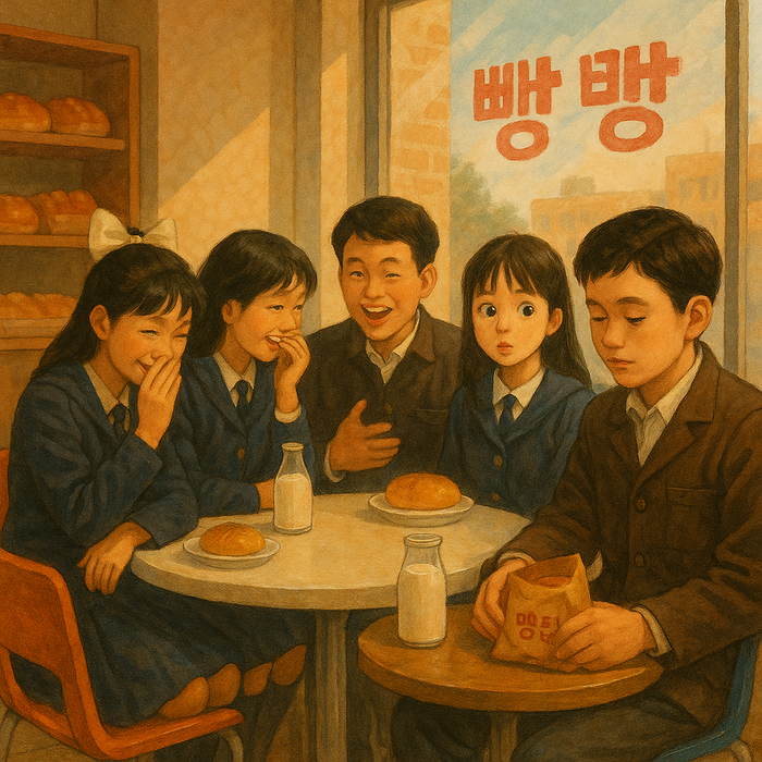 민들레 식당, 돌솥비빔밥을 먹으며 갑자기 들었던 기억