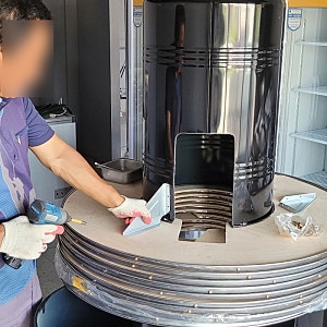 업소용 고기 테이블 주문 제작 후기, 로스타 설치까지 한 번에 끝내는 고기집 테이블 세팅